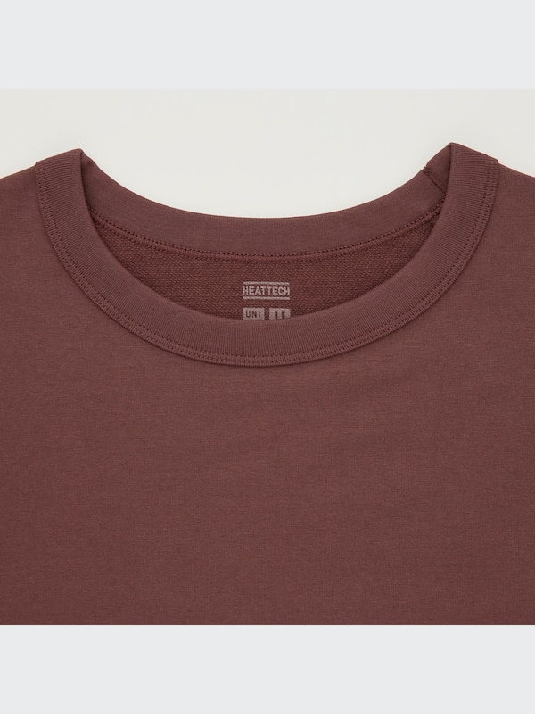 U HEATTECH Cotton Crew Neck Long-Sleeve T-Shirt