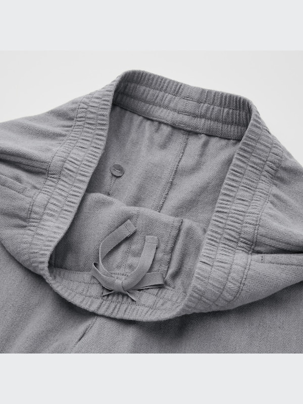 Stretch Flannel Easy Ankle Pants