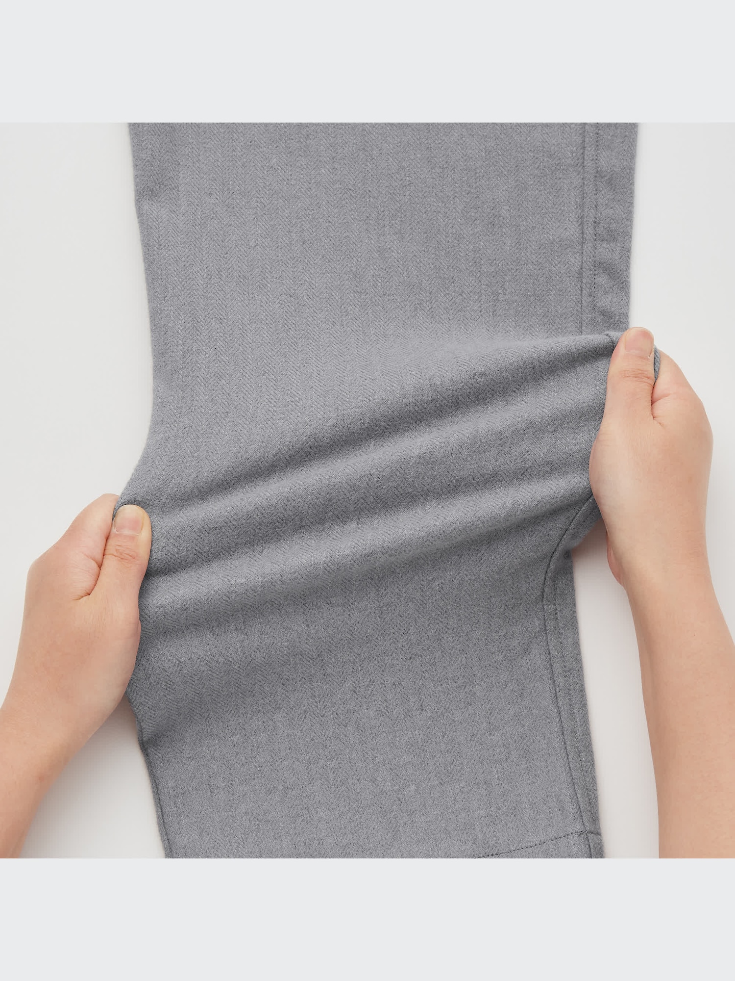 Stretch Flannel Easy Ankle Pants | UNIQLO US