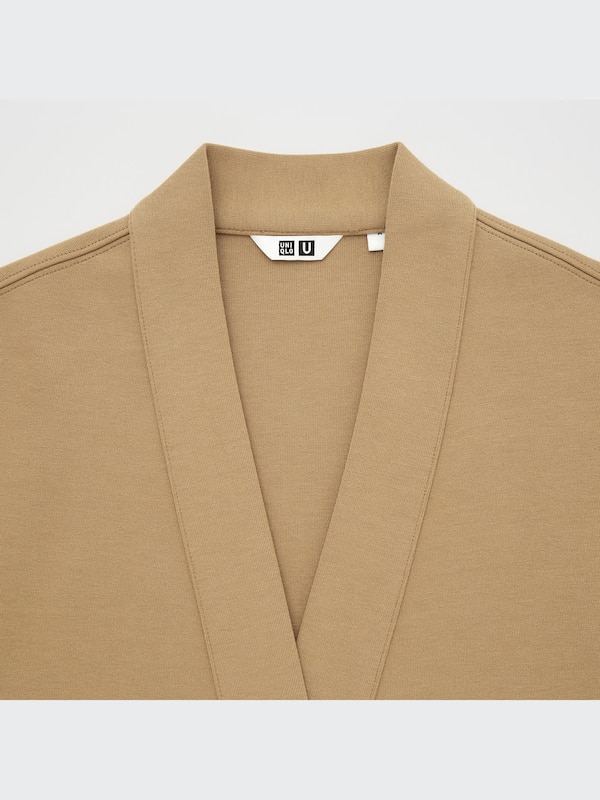 U Sweat V-Neck Long-Sleeve Cardigan