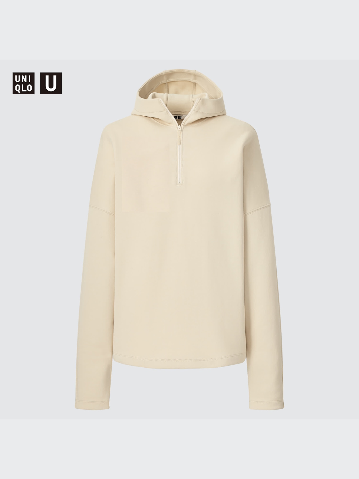 UNIQLO U SWEAT HALF ZIP HOODIE