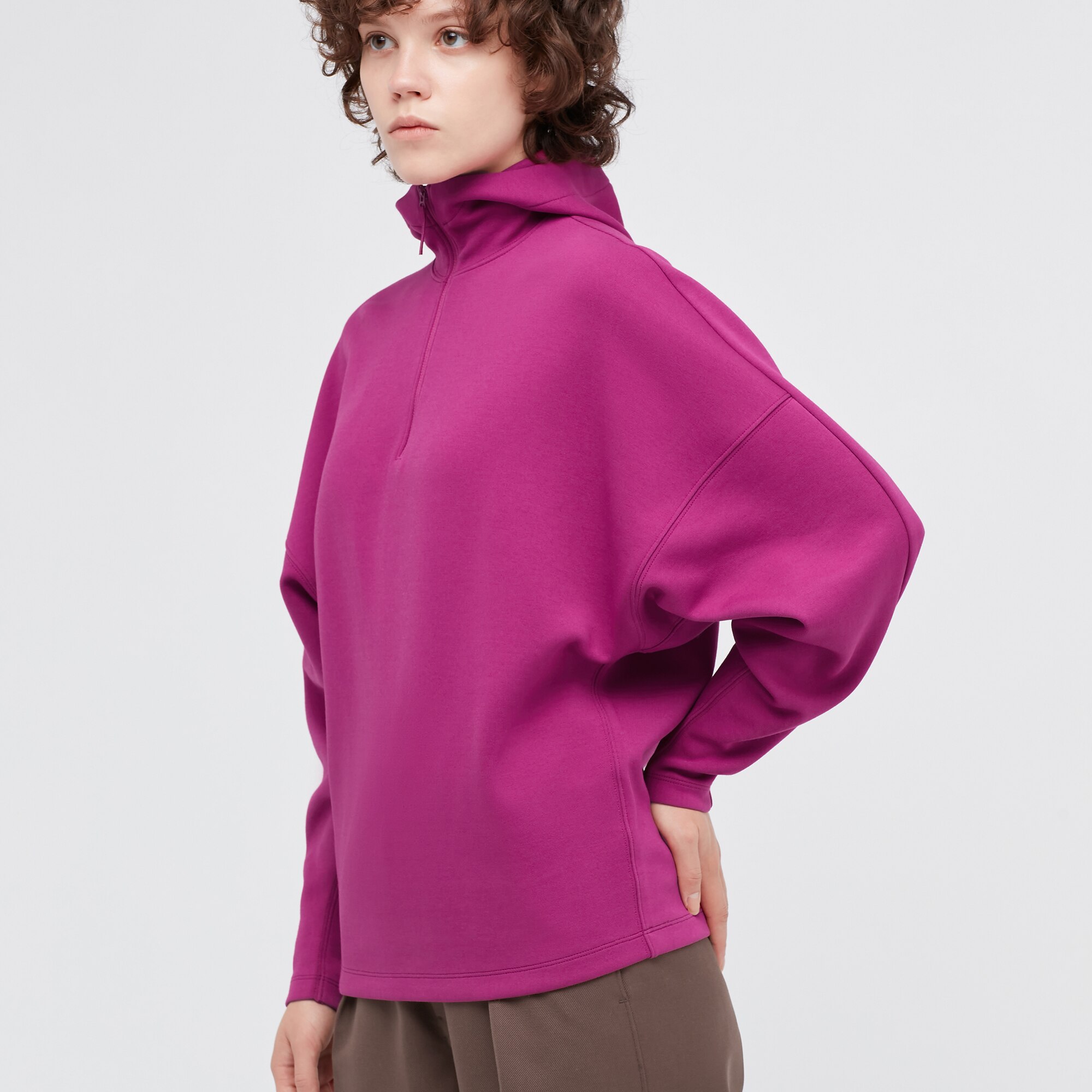 Pink clearance half zip