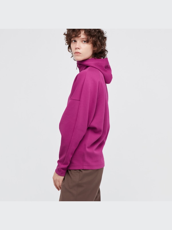 U Sweat Half-Zip Long-Sleeve Hoodie