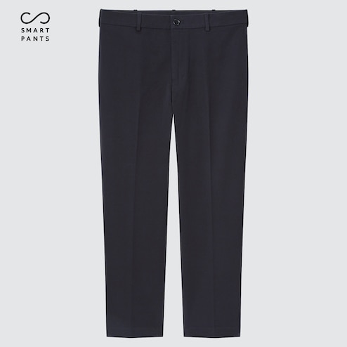 Men Smart Stretch Ankle Length Trousers, UNIQLO UK