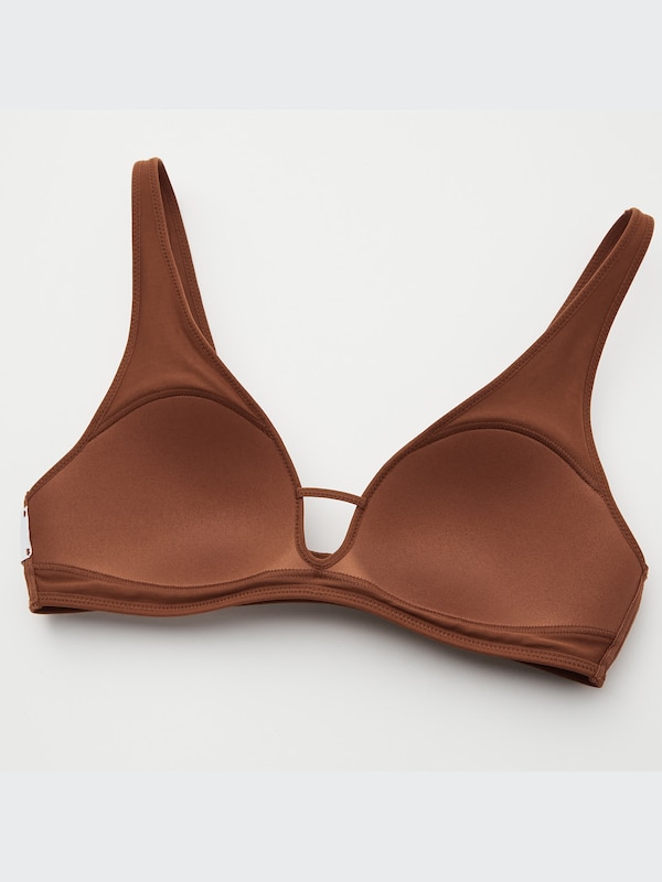 Mame Kurogouchi AIRism Cotton Relaxed Wireless Bra