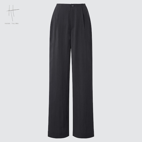 Style Co women's black casual pants L rayon nylon spandex waist 34