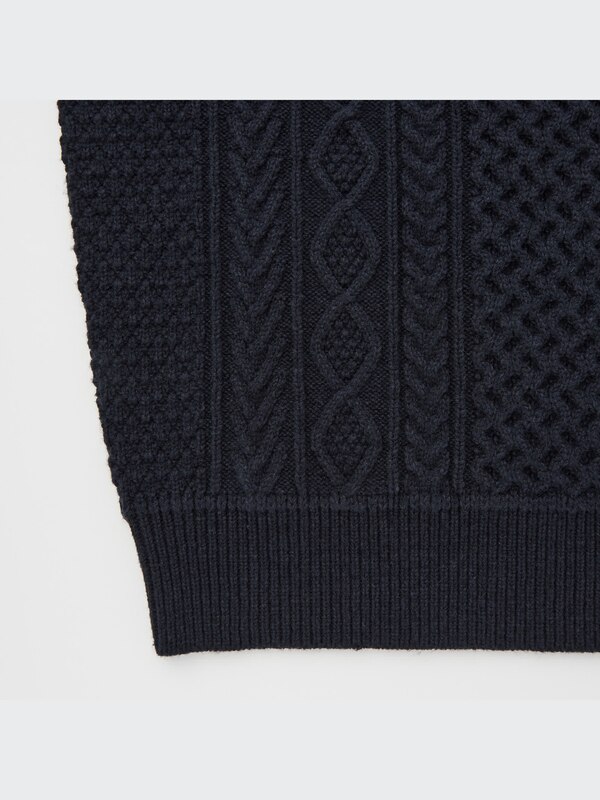 Low-Gauge Crew Neck Long-Sleeve Sweater