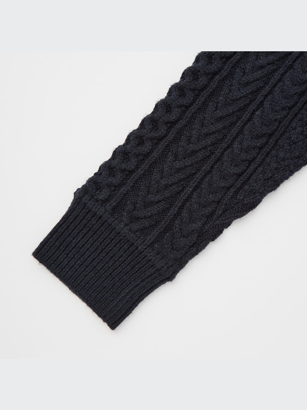 Low-Gauge Crew Neck Long-Sleeve Sweater