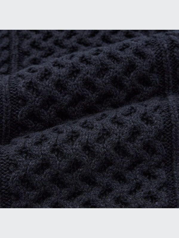 Low-Gauge Crew Neck Long-Sleeve Sweater