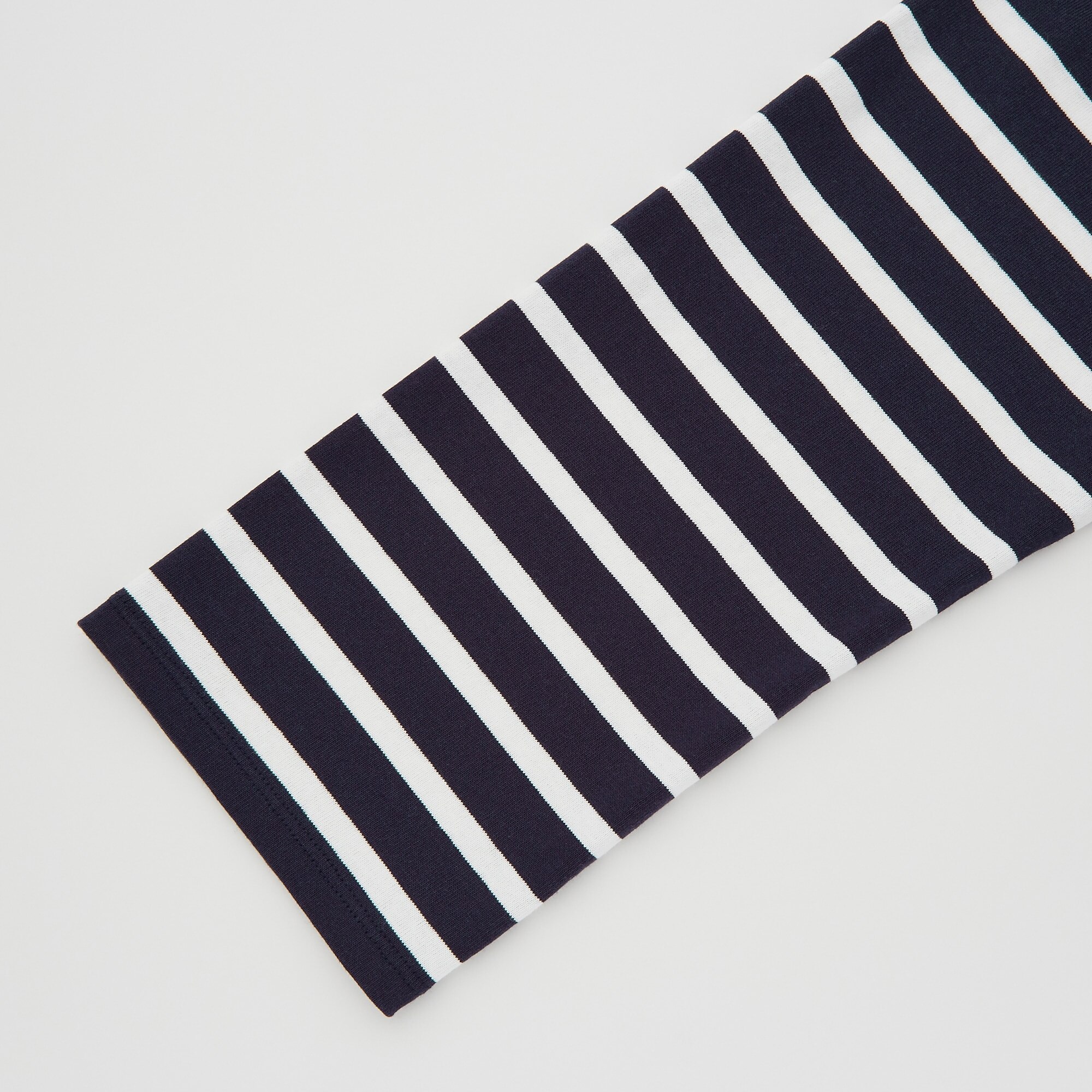 WOMEN'S STRIPED OVERSIZED LONG SLEEVE T 