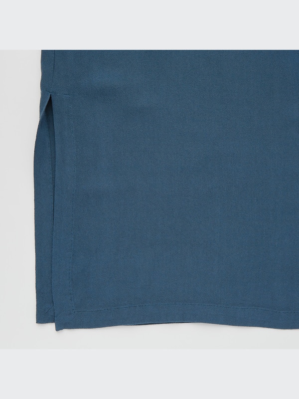 Rayon Georgette Long-Sleeve Tunic (Hana Tajima)