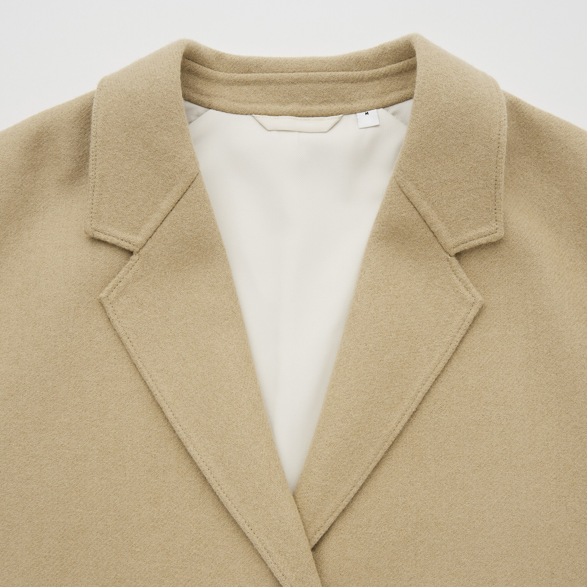 uniqlo wool blend coat