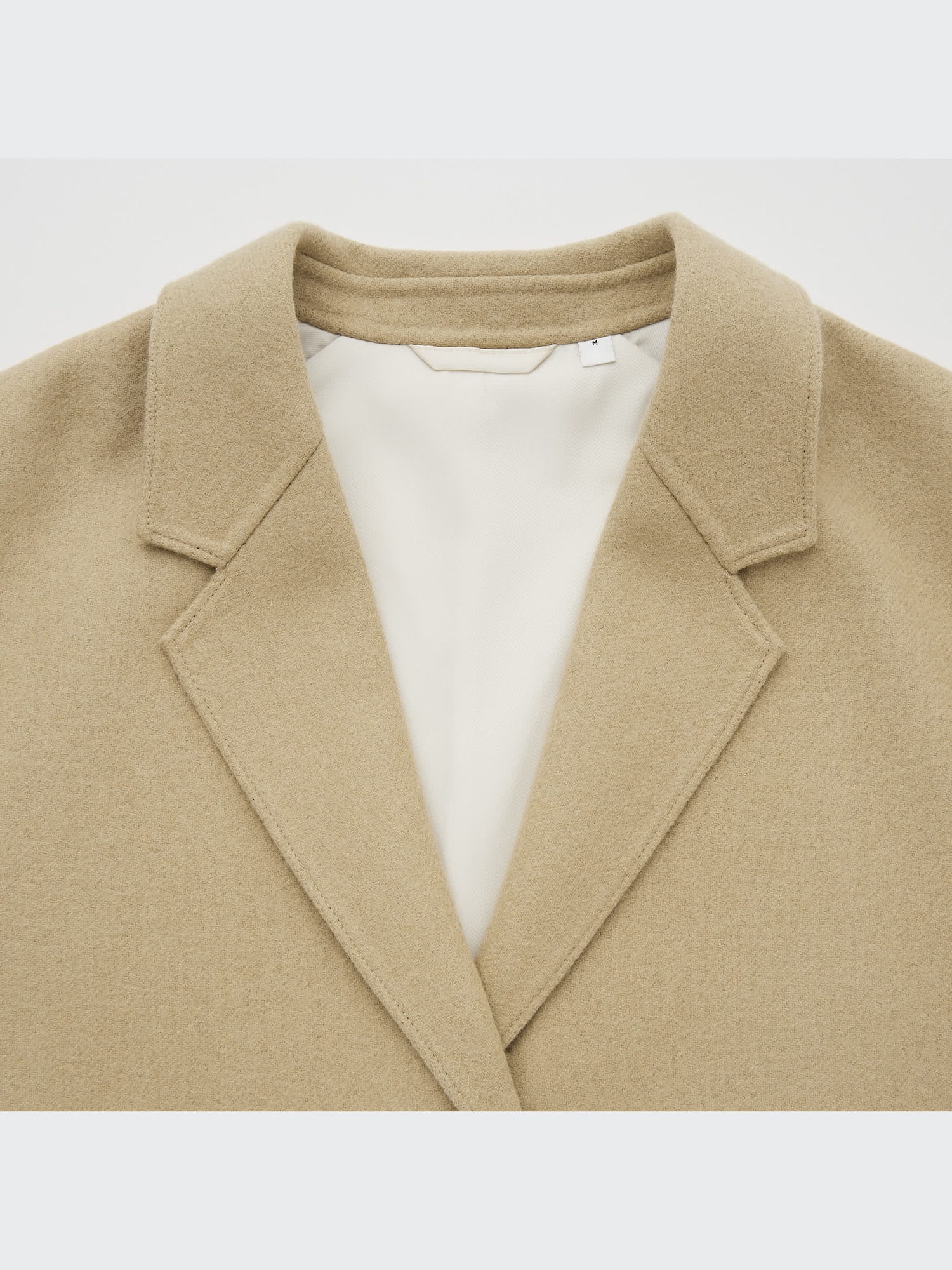 U Wool-Blend Tailored Coat | UNIQLO US