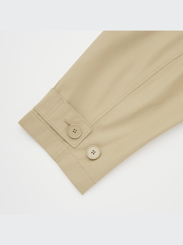 U BLOCKTECH Short Trench Coat