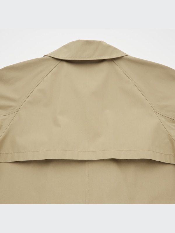U BLOCKTECH Short Trench Coat