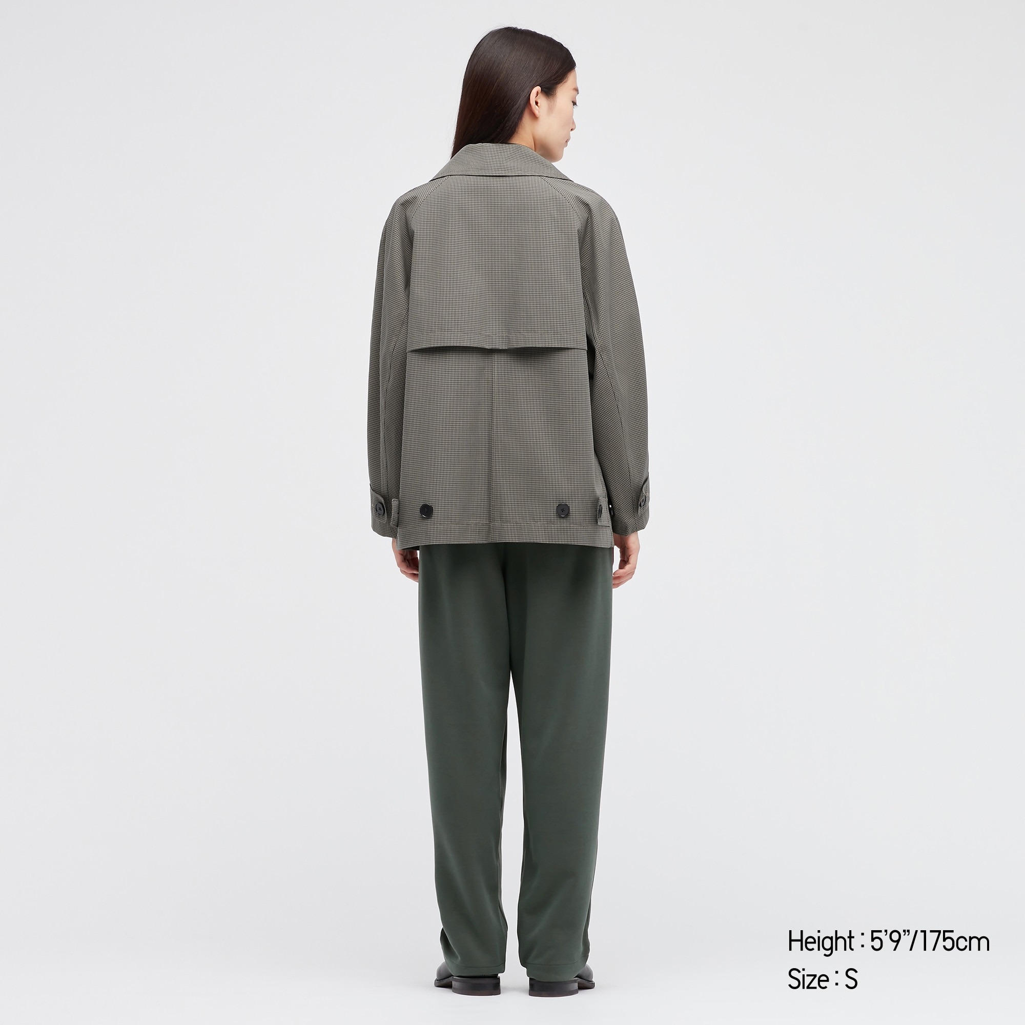 Uniqlo short outlet trench coat