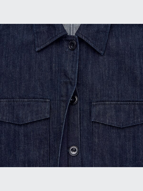 U Denim Shirt Jacket