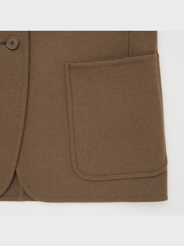 U Wool-Blend Jacket