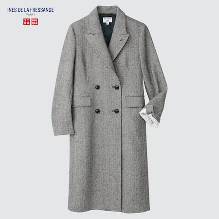 Women Ines de la Fressange Tweed Coat