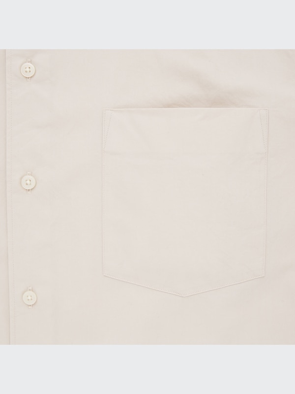 U Broadcloth Regular Collar Long-Sleeve Shirt