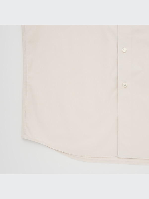 U Broadcloth Regular Collar Long-Sleeve Shirt
