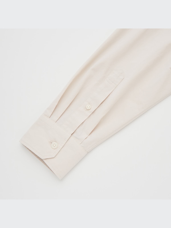 U Broadcloth Regular Collar Long-Sleeve Shirt