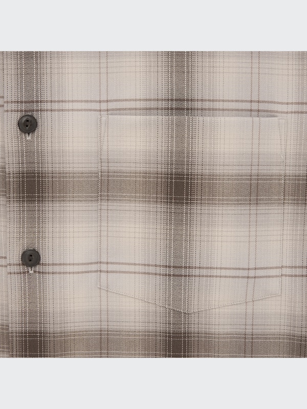 U Heavy Flannel Oversized Plaid Long-Sleeve Shirt