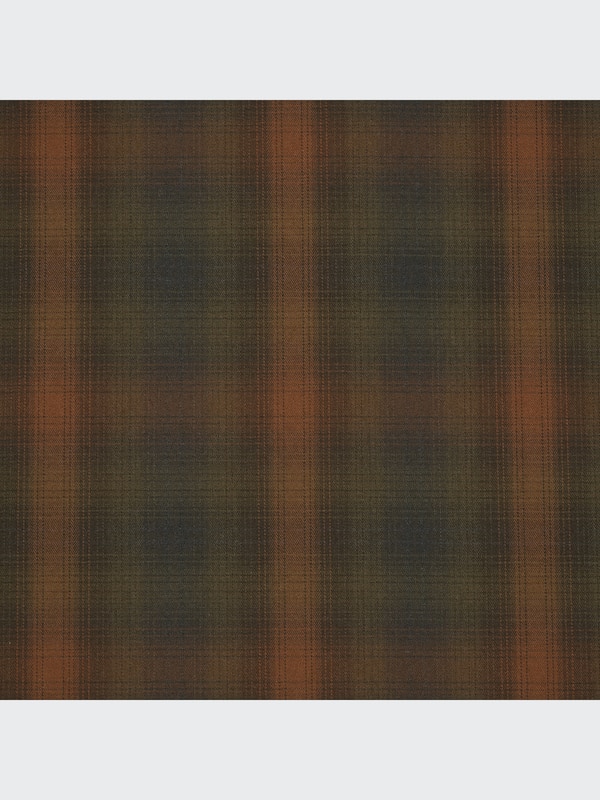 U Heavy Flannel Oversized Plaid Long-Sleeve Shirt