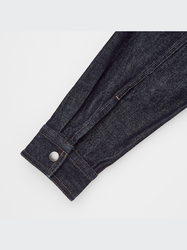 U Denim Oversized Long-Sleeve Shirt