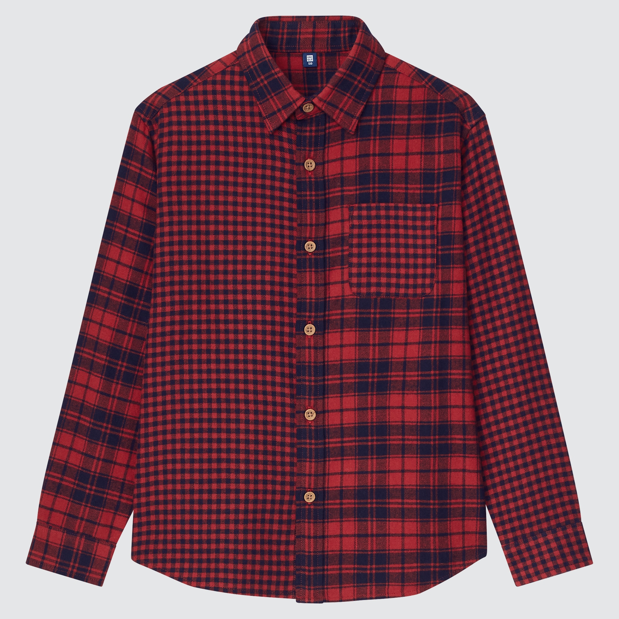 uniqlo checkered shirt