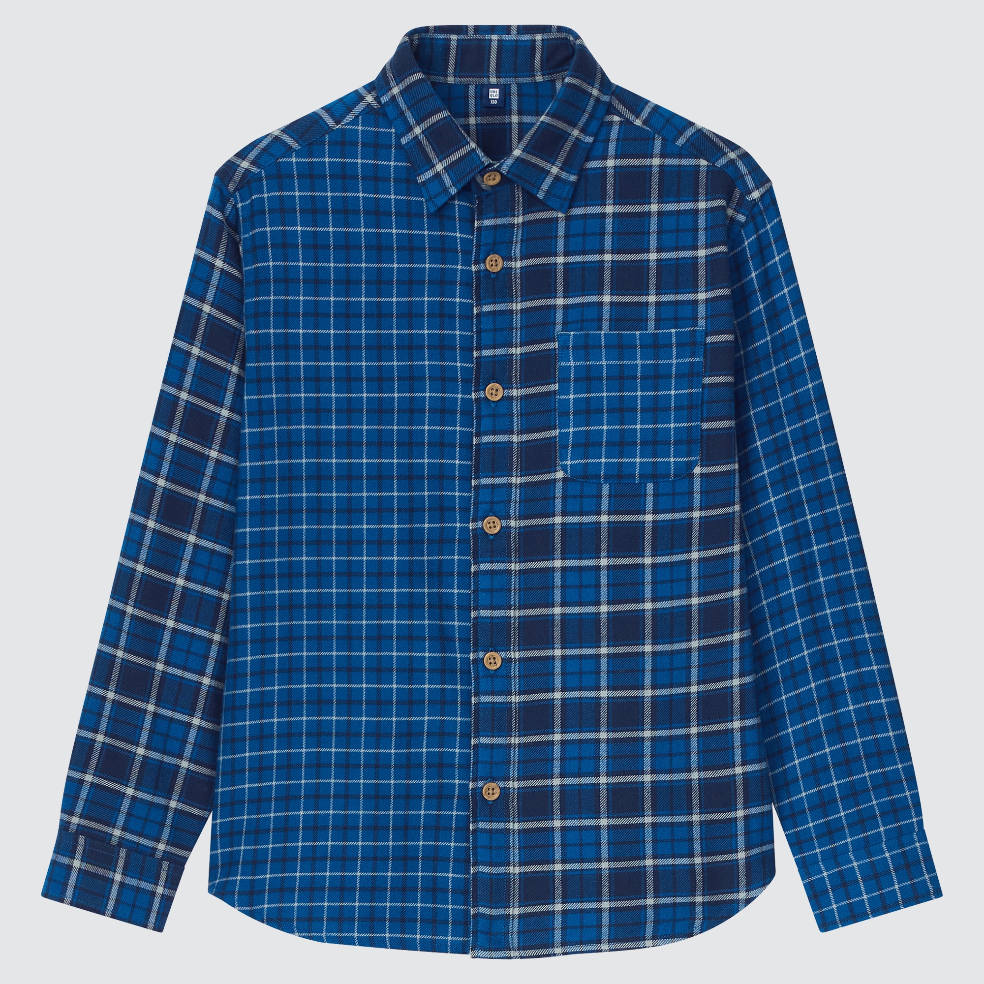 Flannel Plaid Long-Sleeve Shirt | UNIQLO US