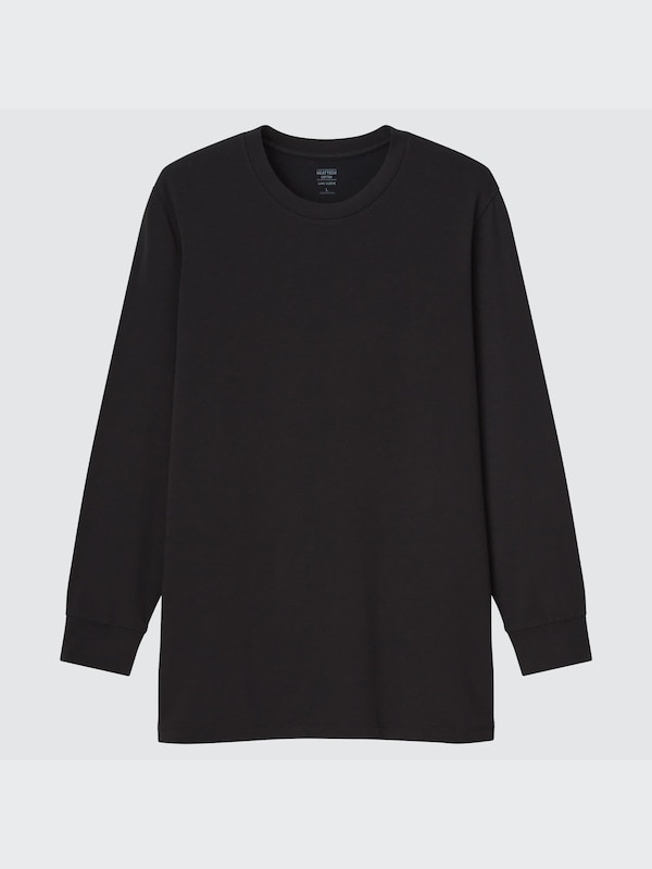 T-SHIRT HEATTECH EN COTON COL ROND (EXTRA CHAUD)