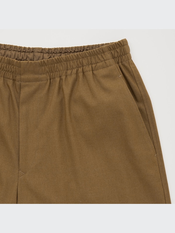 U Flannel Relaxed Wide-Fit Pants