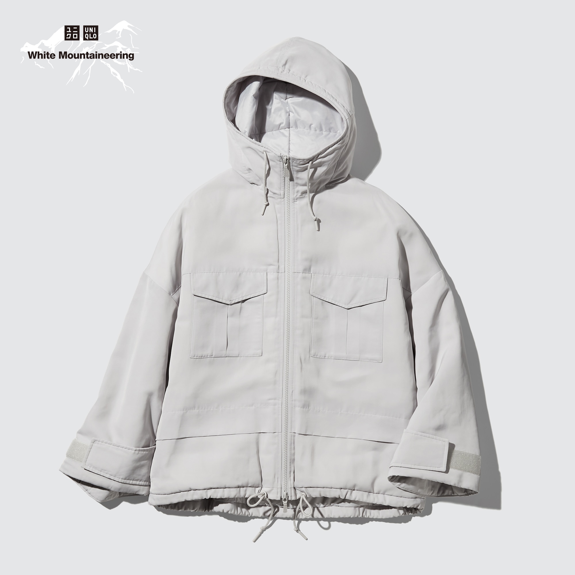 uniqlo hybrid down oversized parka