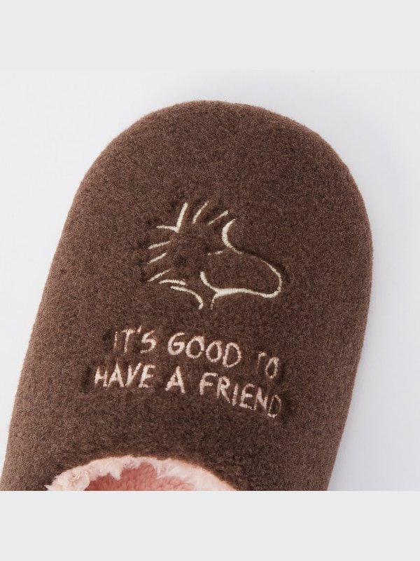 Peanuts Fleece Room Shoes