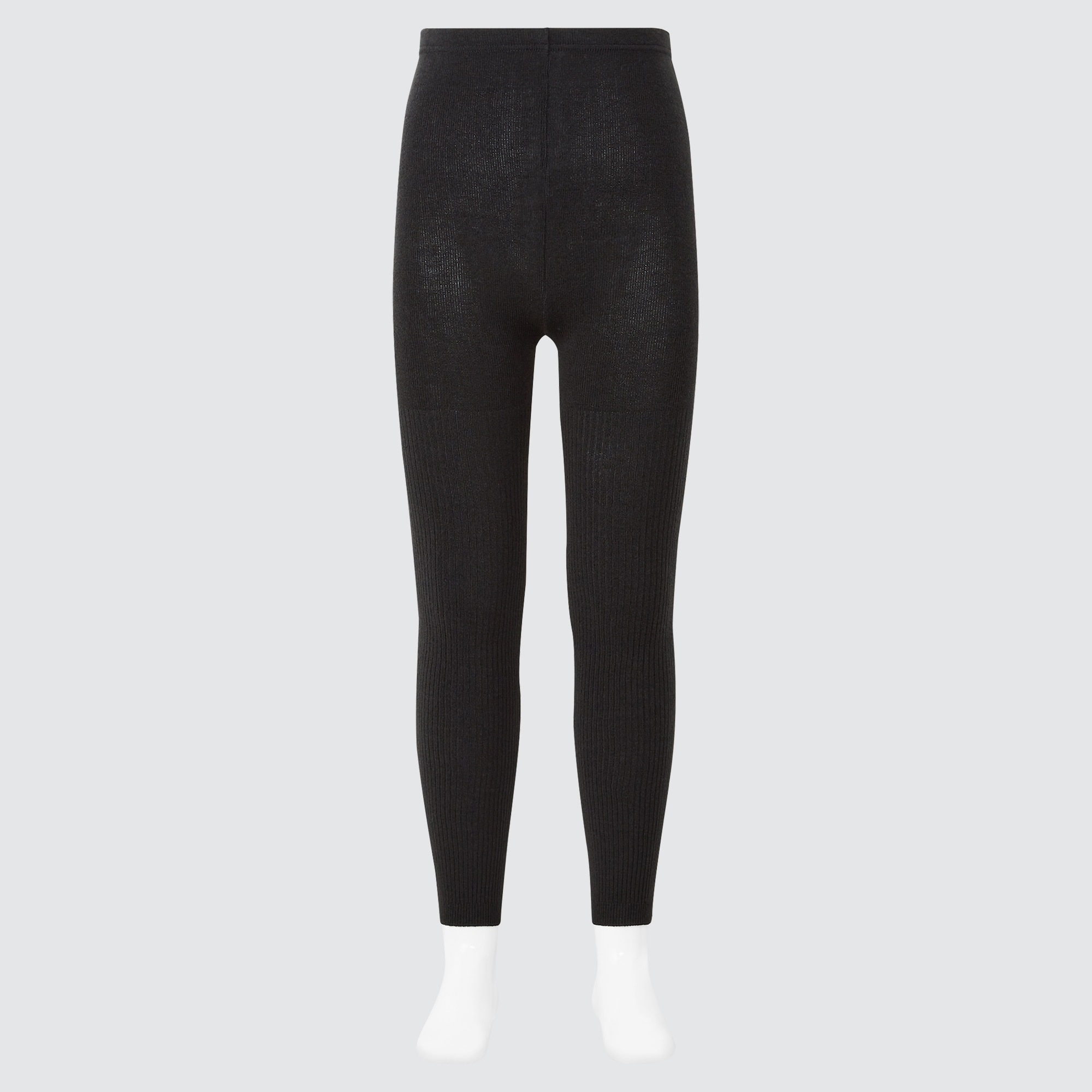 girls grey thermal tights