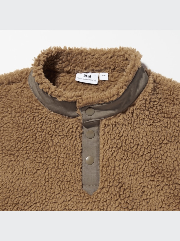 Fleece Long-Sleeve Pullover (White Mountaineering)