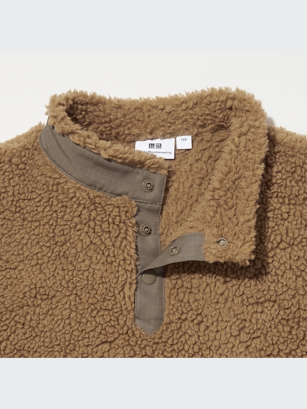 Fleece Long-Sleeve Pullover (White Mountaineering)