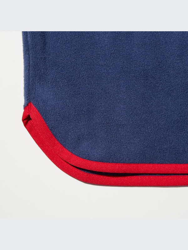 White Mountaineering Fleece Mock Neck Long-Sleeve Pullover