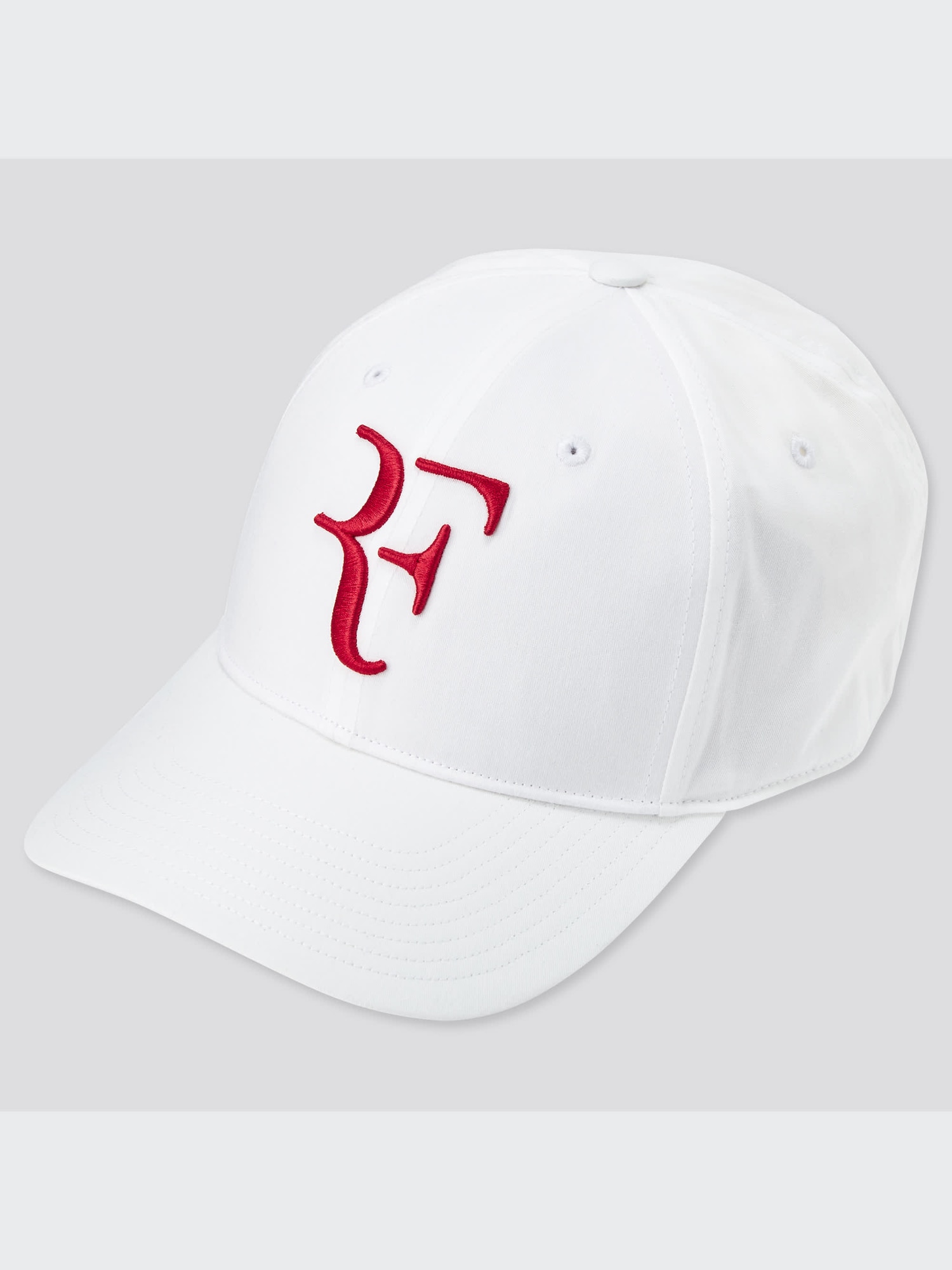 Roger Federer RFロゴ ホワイト キャップ　UNIQLO Cap (Roger Federer) | UNIQLO US