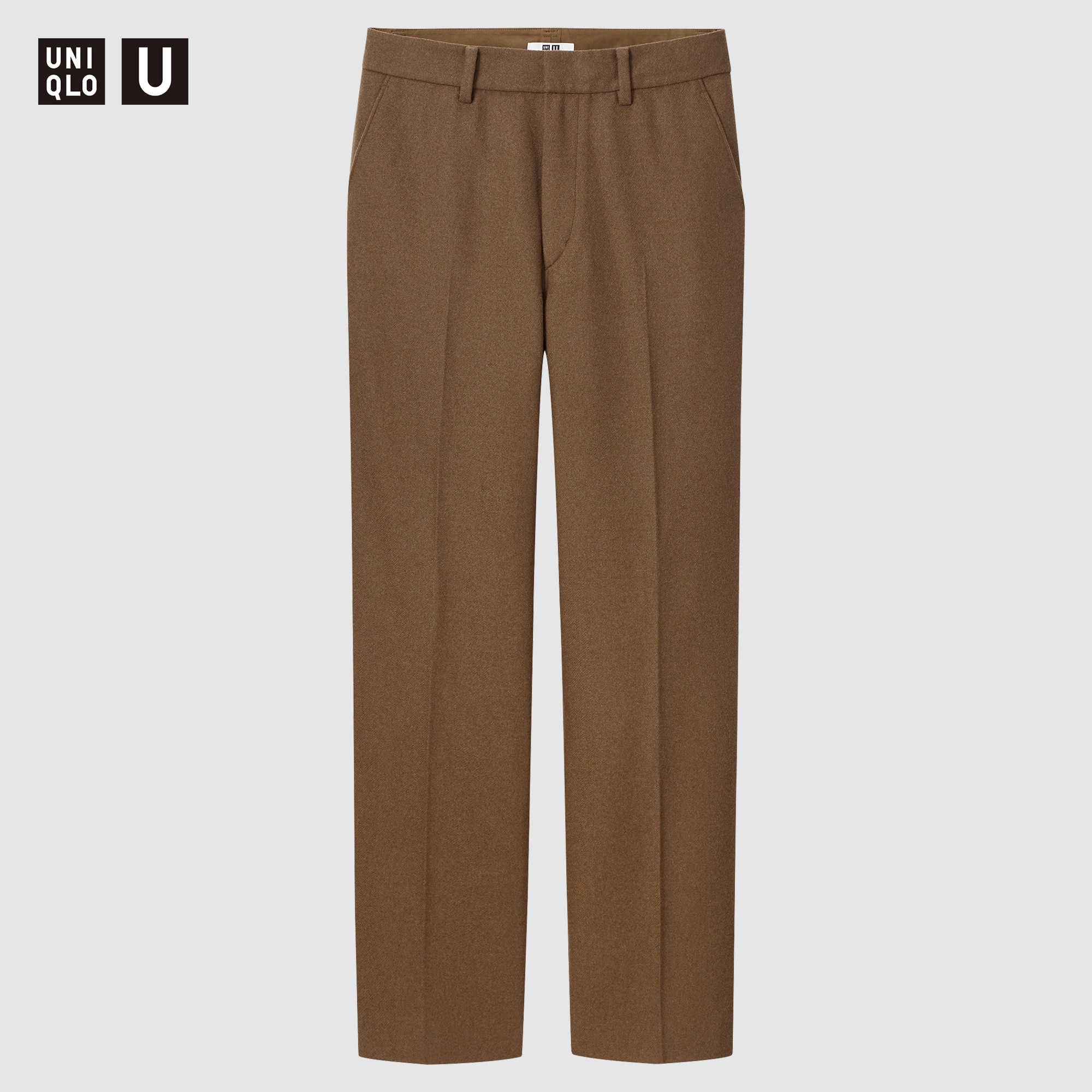 U Wool-Blend Tailored Pants | UNIQLO US