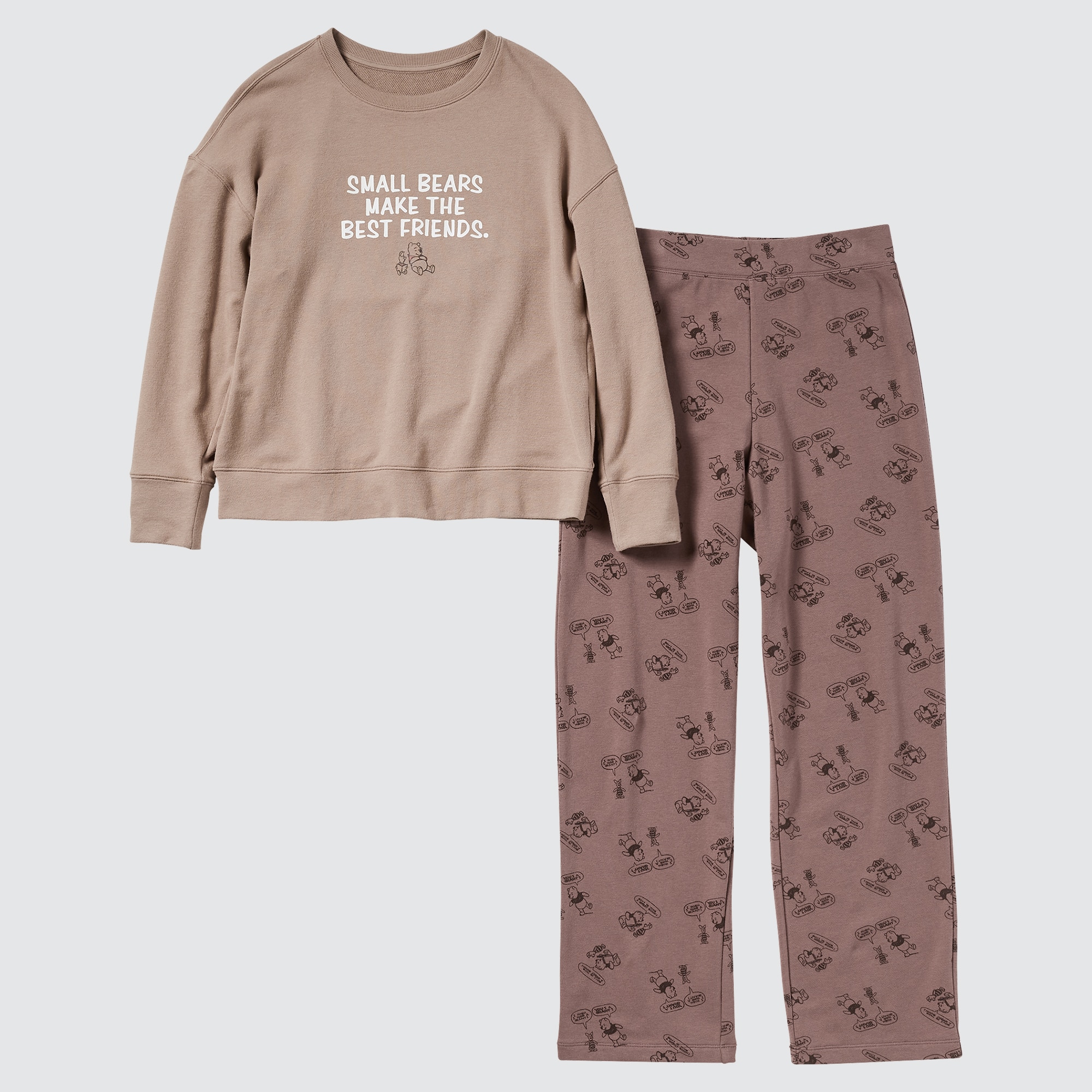 Winnie The Pooh Long-Sleeve Lounge Set | UNIQLO US