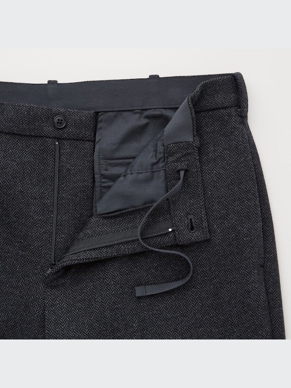SMART ANKLE PANTS HERRINGBONE (TALL)
