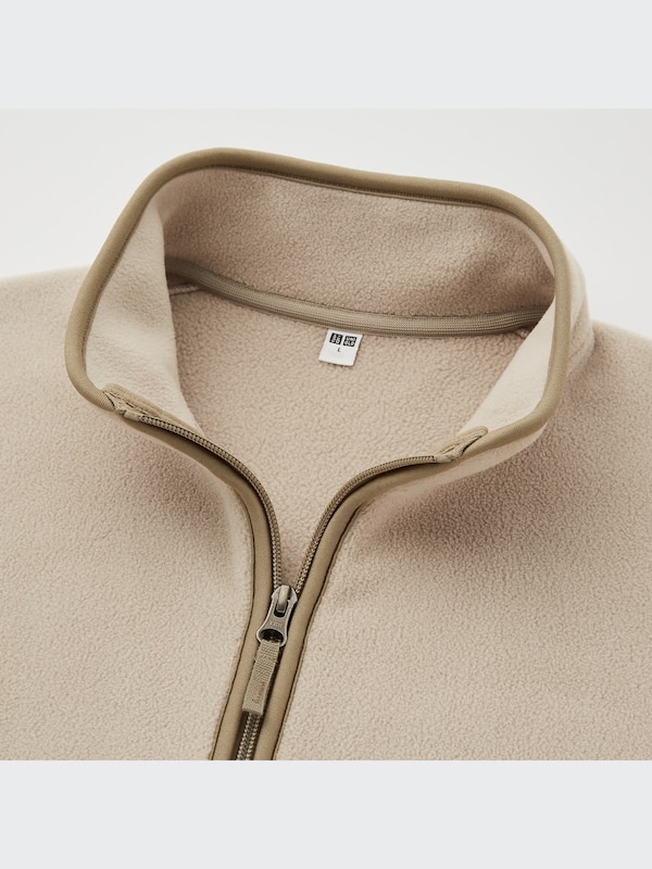 Fleece Color Block Long-Sleeve Half-Zip Pullover