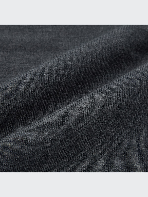 U Merino-Blend Mock Neck Long-Sleeve Sweater