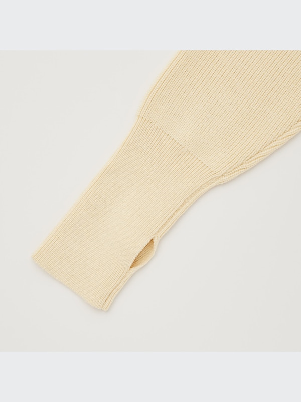 U Merino-Blend Full-Zip Long-Sleeve Sweater