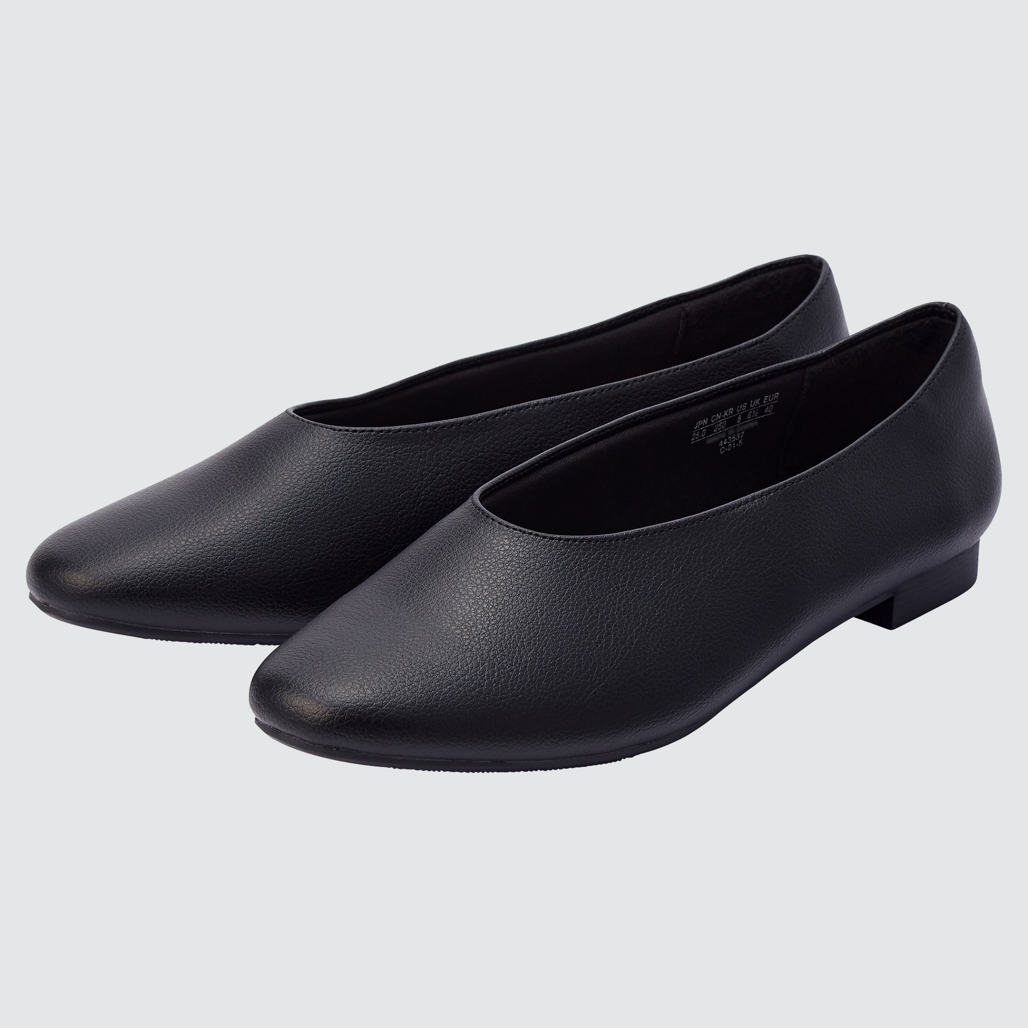 WOMEN Uniqlo U Comfeel Touch U Cut Flat Shoes