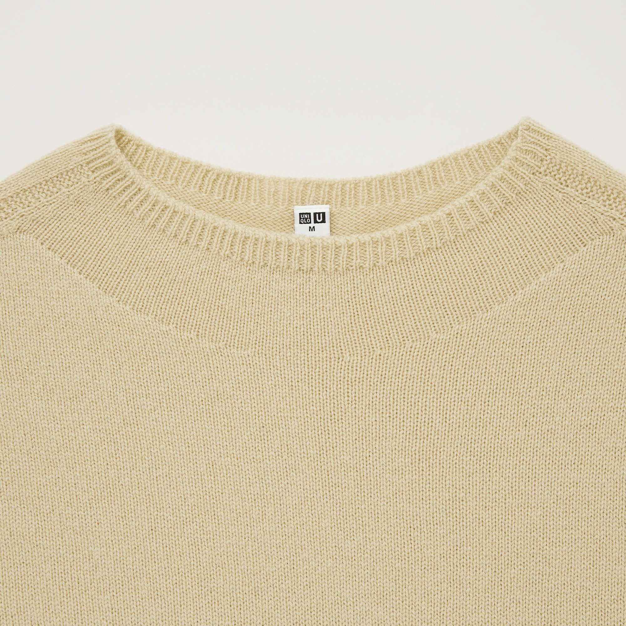 WOMEN'S UNIQLO U 3D KNIT MERINO CREW 