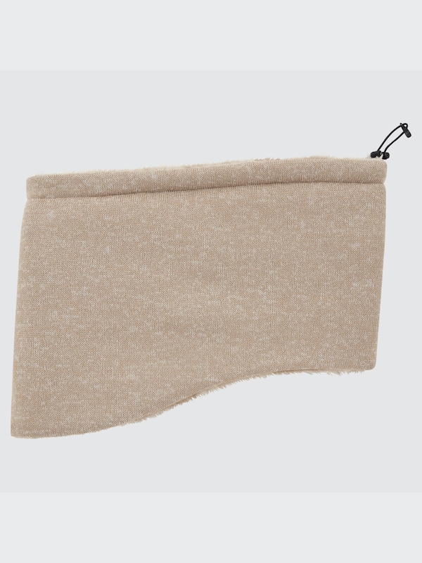 HEATTECH Fluffy Yarn Fleece Reversible Neck Warmer