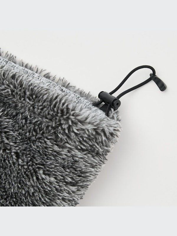 HEATTECH Fluffy Yarn Fleece Reversible Neck Warmer